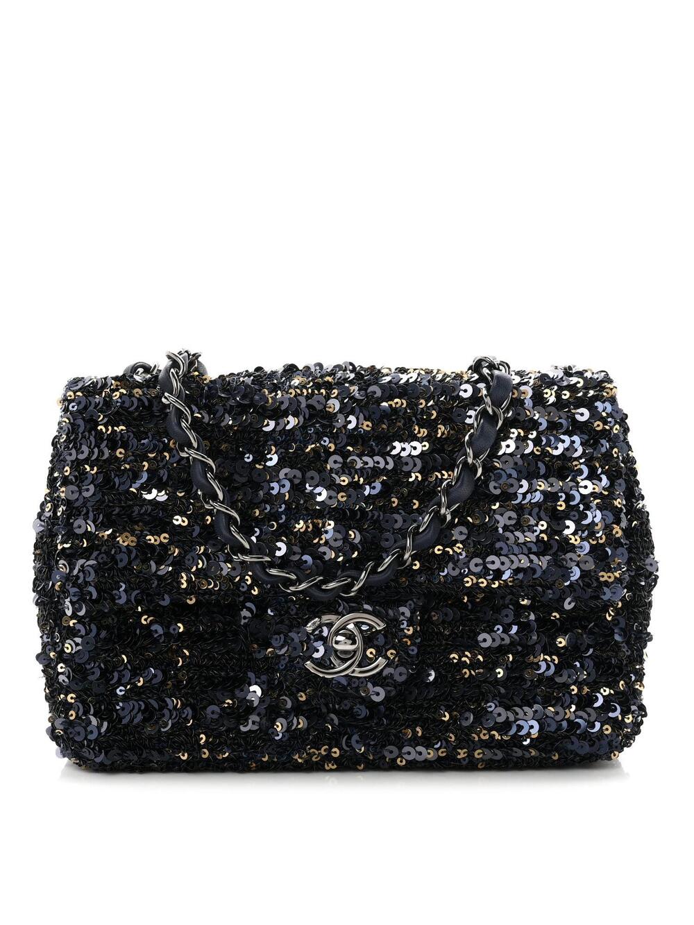 Chanel Sequin Mini Rectangular Flap #375220C52B